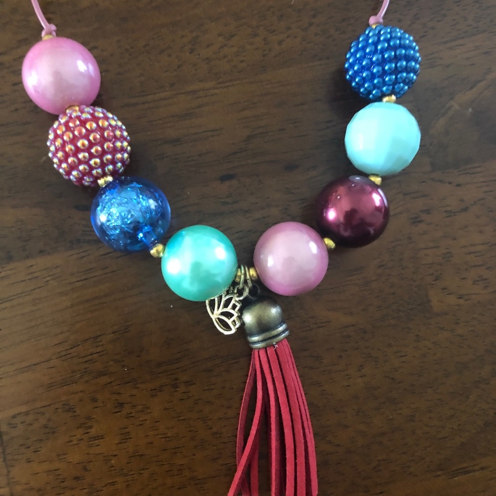 Aubrey’s bead closet Mulan adjustable necklace